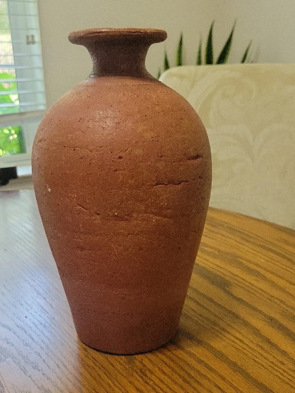 2005 Target Earthy Terracotta Brown Decorative Vase Made In Mexico